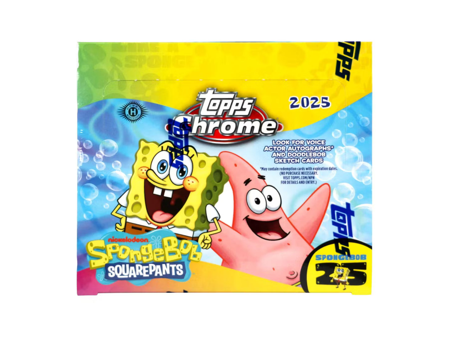 2025 Topps SpongeBob Chrome Hobby Box