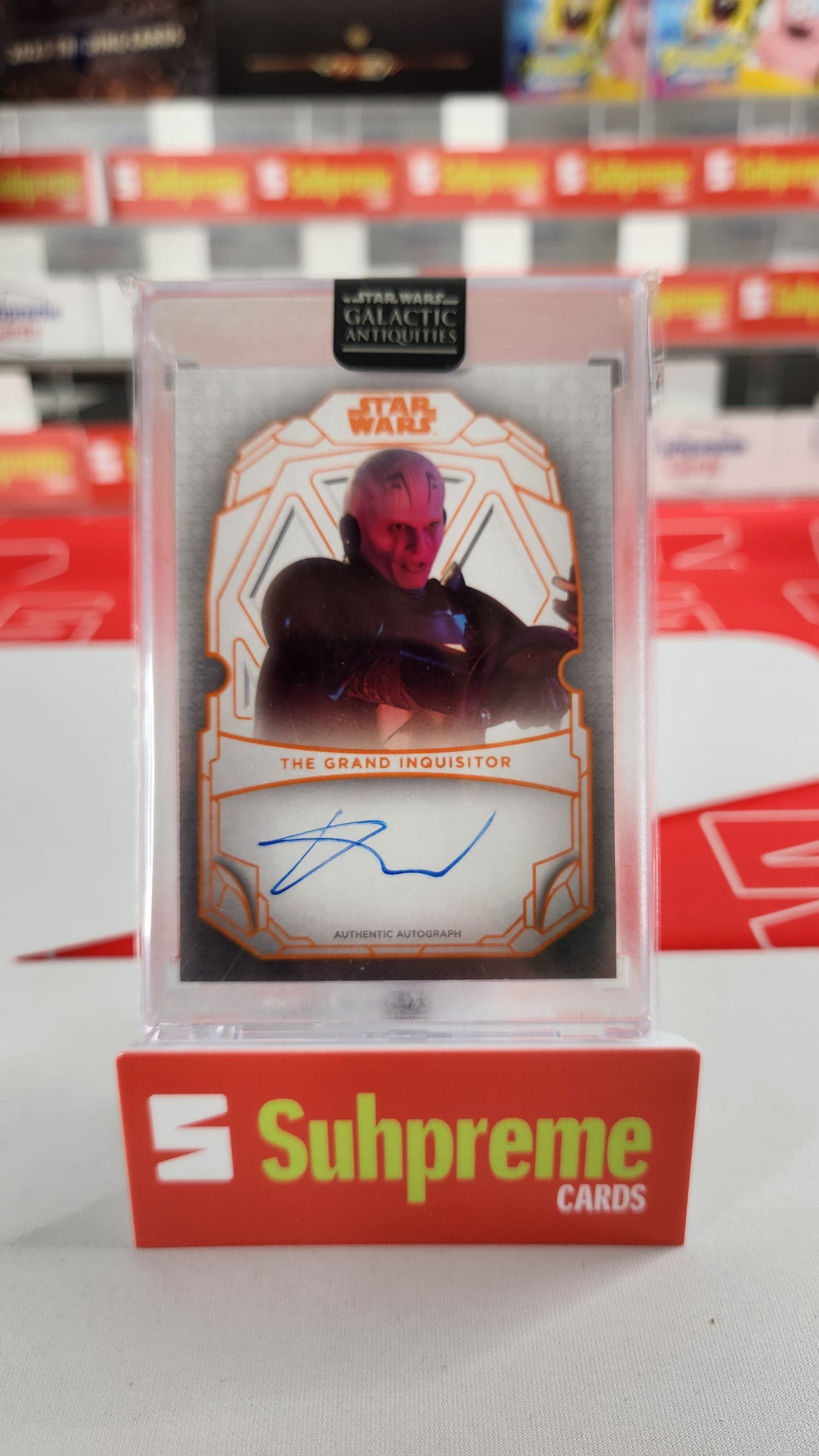 2024 Galactic Antiquities The Grand Inquisitor Autograph /25